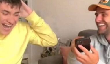 TV star Eric surprises nephew Oisin with amazing 'Balamory' gift