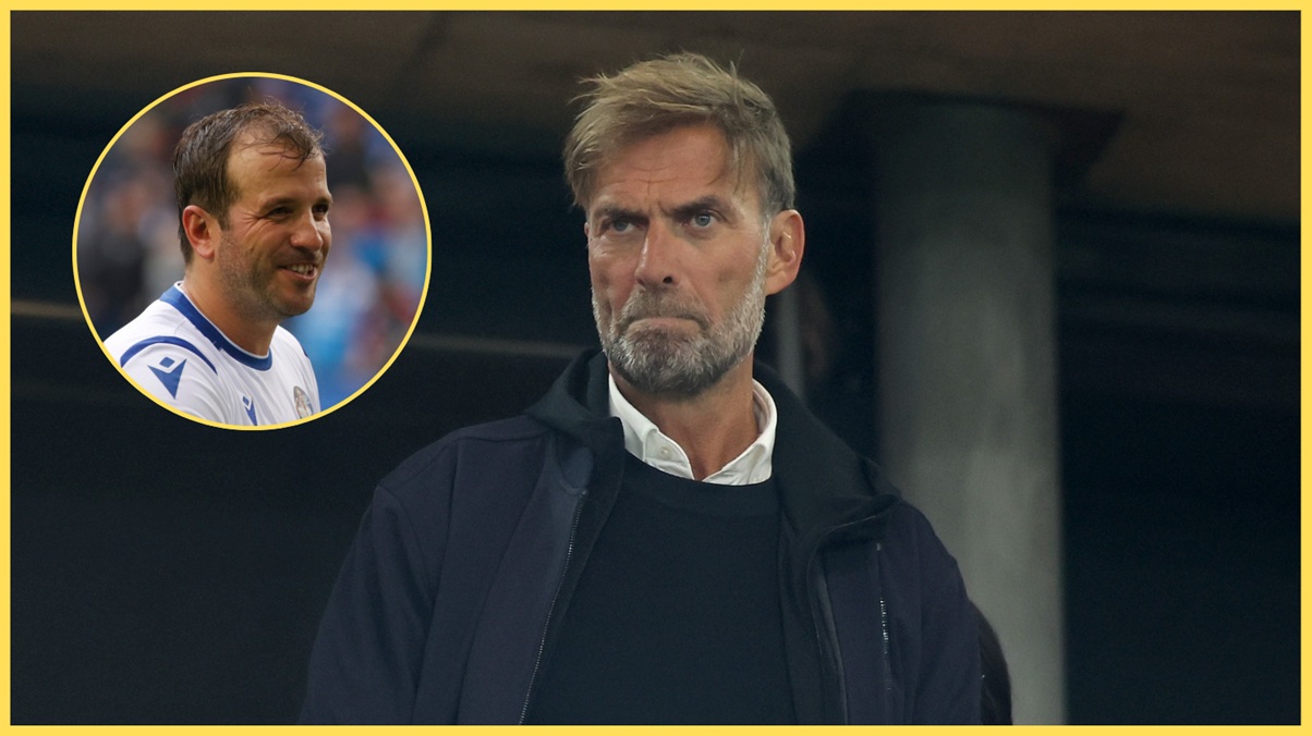 Jurgen Klopp savaged Rafael van der Vaart after the latter