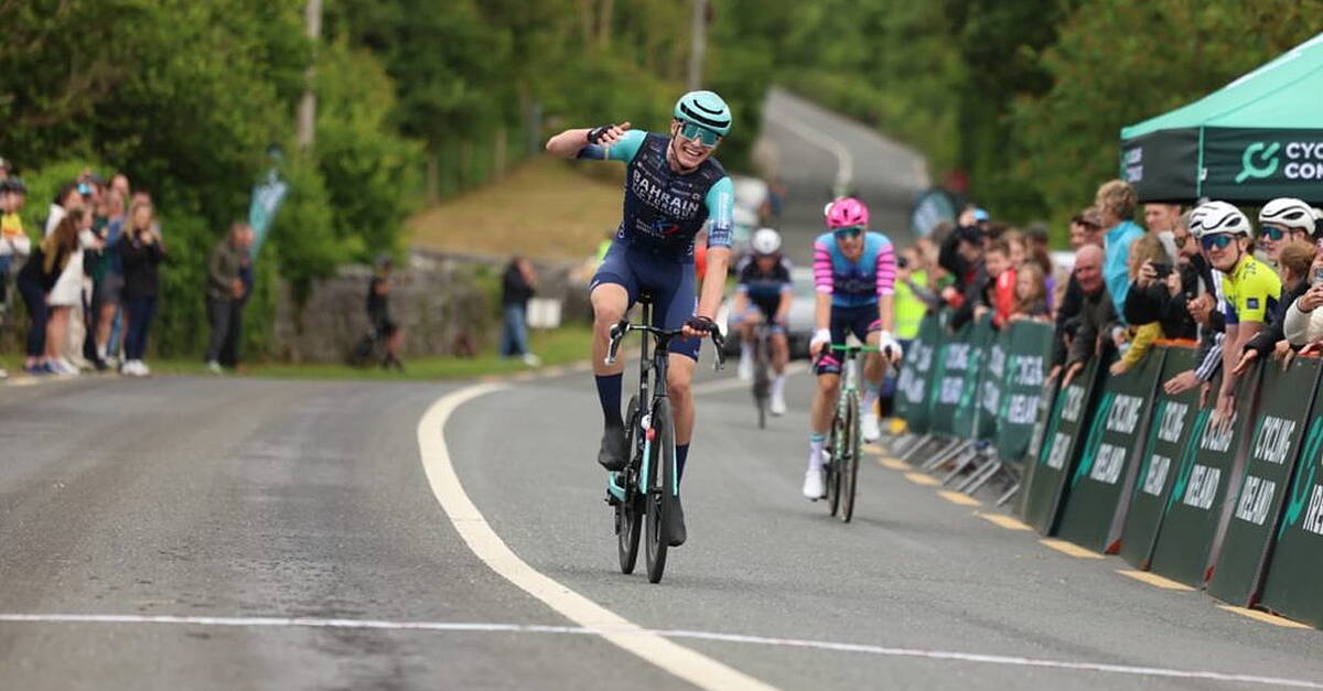 Video - Seth Dunwoody powers to Irish elite men's road race title