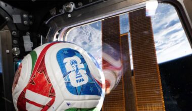 NASA astronauts test 2026 FIFA World Cup ball 'Trionda' on ISS