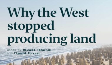 Why the West stopped making land