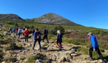 Road safety theme for Reek Sunday on Croagh Patrick