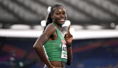 Adeleke finishes ninth on her return to 400m action