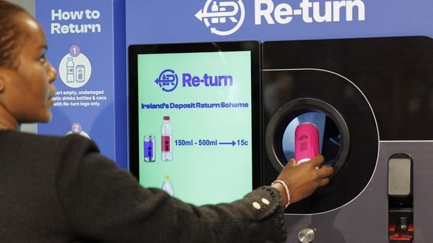 A Deposit Return Scheme machine