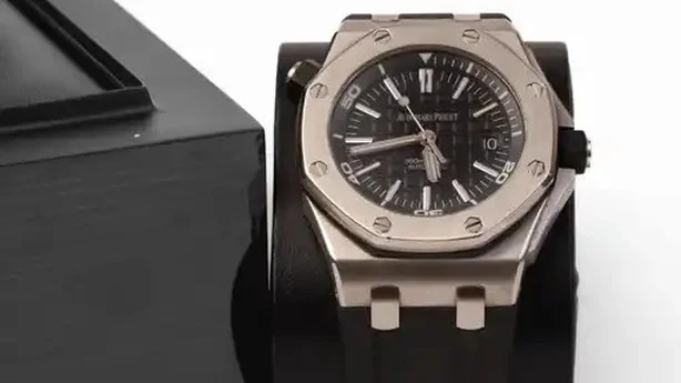 An Audemars Watch which went on auction is pictured
