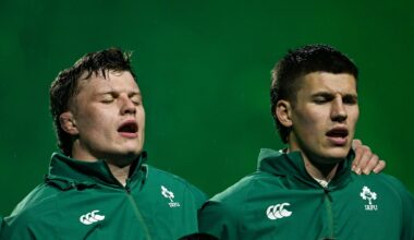 Prendergast brothers start for Ireland's opener in Sydney