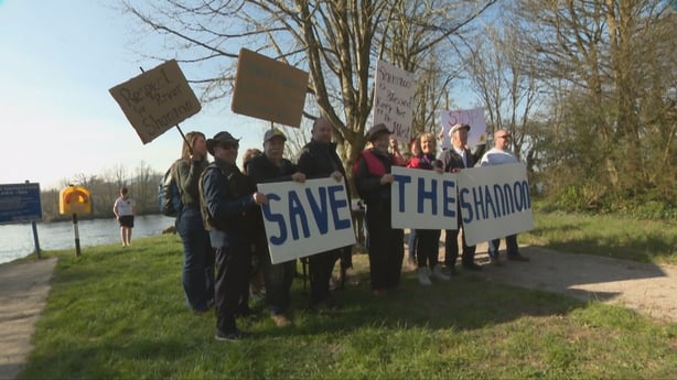 Save the Shannon protest