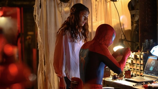 Spider-Man also reunites with his ex-girlfriend MJ
