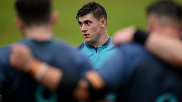 26 June 2026; Captain Dan Sheehan during an Ireland rugby squad training session at Leichhardt Oval in Sydney, Australia. Photo by Brendan Moran/Sportsfile