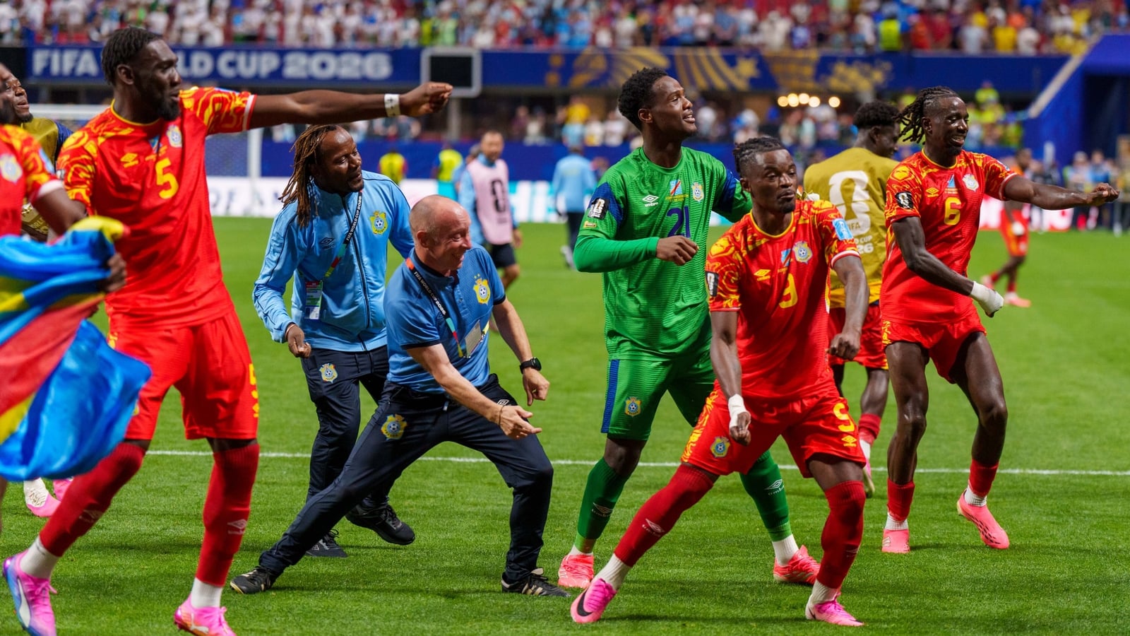DR Congo daring to dream as they aim to stun England
