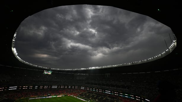 MEXICO CITY, MEXICO - JUNE 30: General view inside the stadium before the FIFA World Cup 2026 Round Of 32 match between Mexico and Ecuador at Mexico City Stadium on June 30, 2026 in Mexico City, Mexico. (Photo by Hannah Peters - FIFA/FIFA via Getty Images)