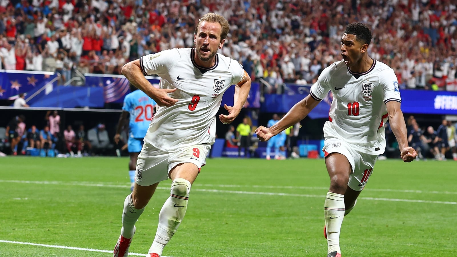 Kane's late brace rescues England after huge Congo scare
