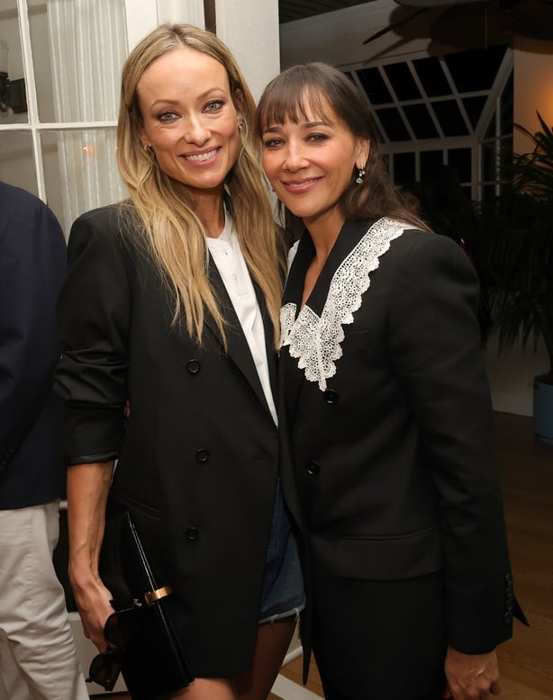 LOS ANGELES, CALIFORNIA - JUNE 24: Olivia Wilde (L) Rashida Jones attend the after party for the Los Angeles Premiere of A24