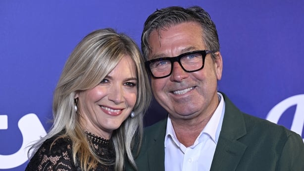 Lisa Faulkner and John Torode attend the ITV Palooza 2023 at the Theatre Royal Drury Lane on 21 November, 2023 in London. (Photo by Gareth Cattermole/Getty Images)