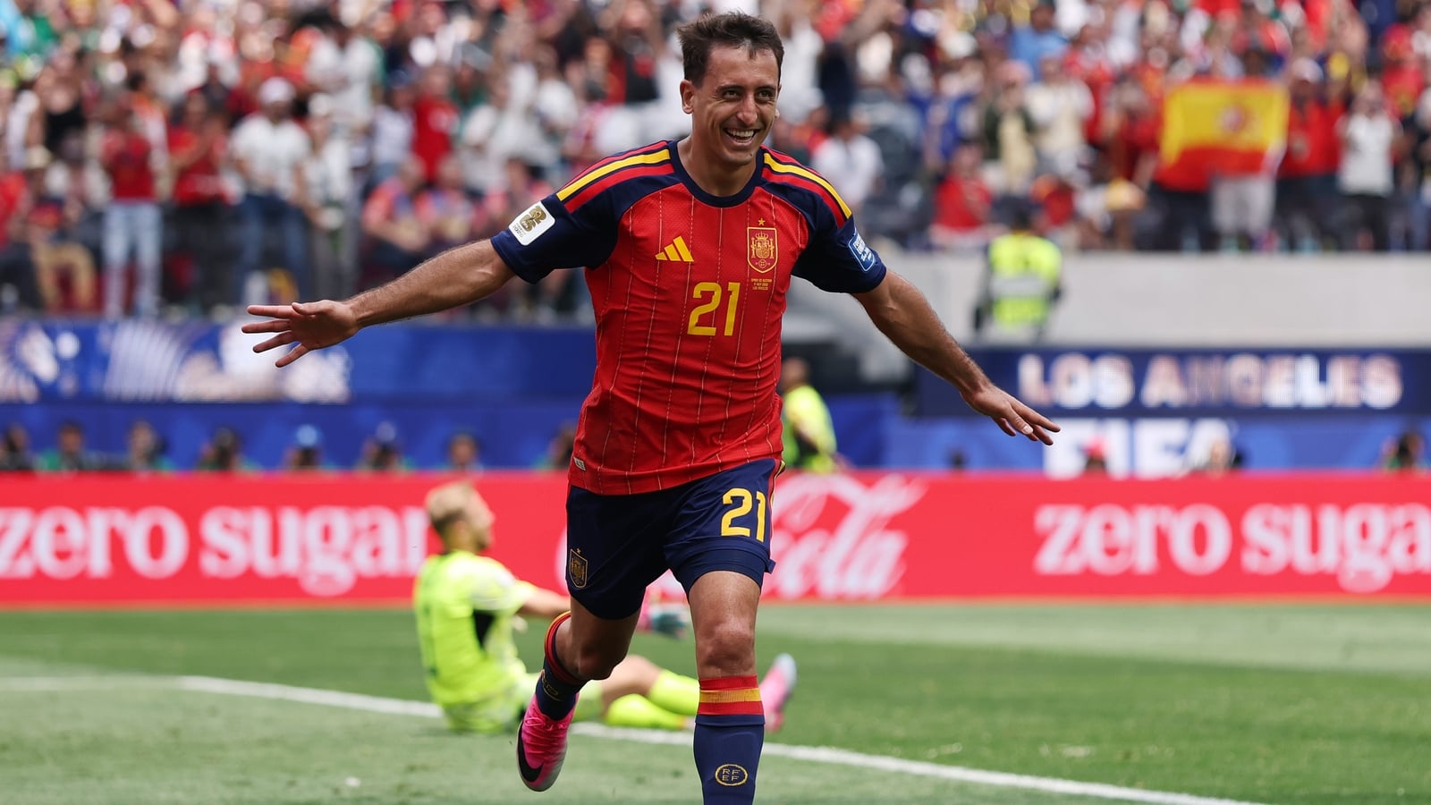 Oyarzabal scores twice as Spain ease past Austria