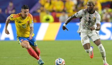 Live: World Cup 2026: Colombia v Ghana updates - RTE.ie