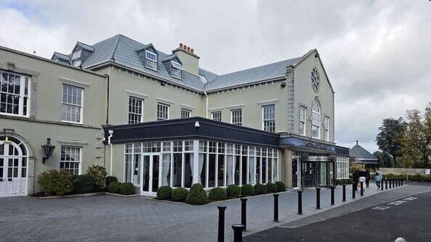 Exterior shot of hotel building