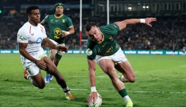 Boks inflict fifth successive Test defeat on England