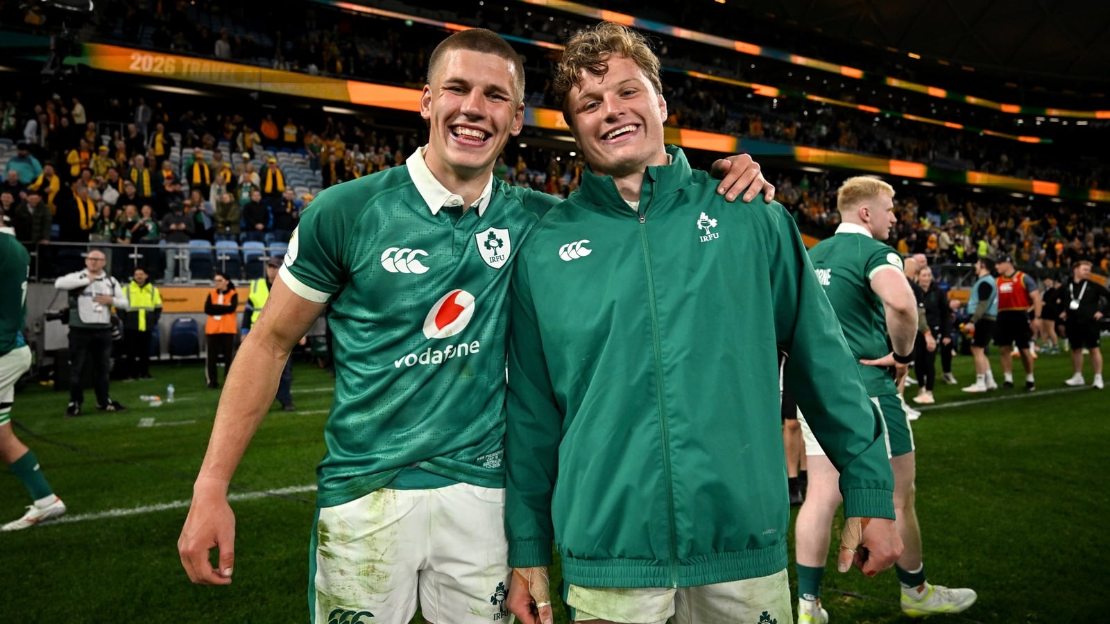 Cian's delight as Sam shows his 'character' in Sydney