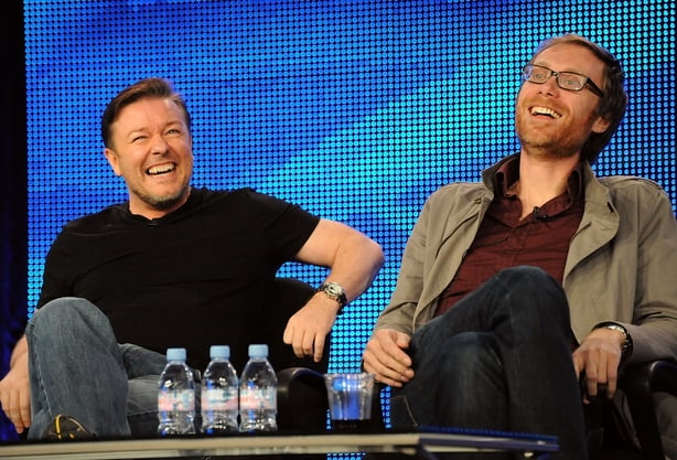 Two stars of popular UK comedy drama