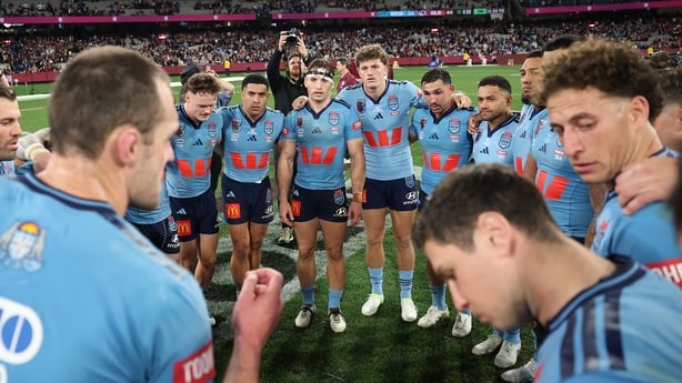 MELBOURNE, AUSTRALIA - JUNE 17: during game two of the Men's State of Origin series between New South Wales Blues and Queensland Maroons at Melbourne Cricket Ground on June 17, 2026 in Melbourne, Australia. (Photo by Cameron Spencer/Getty Images)