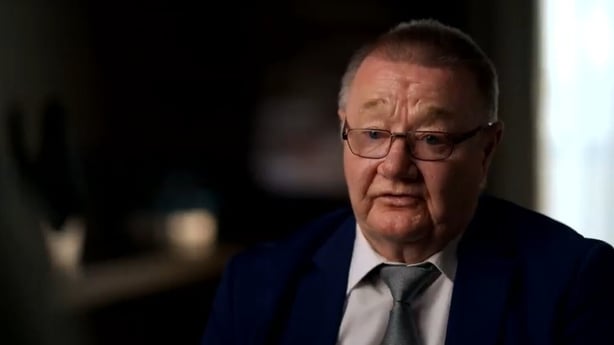 John Boland speaking to RTÉ