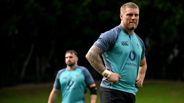 7 July 2026; Sean Jansen during an Ireland rugby squad training session at Leichhardt Oval in Sydney, Australia. Photo by Brendan Moran/Sportsfile