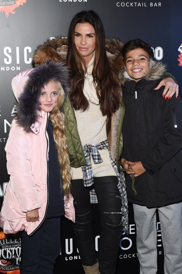 XXX attends the 'Shocktober' press night at Tulleys Farm on October 6, 2017 in Crawley, West Sussex.
