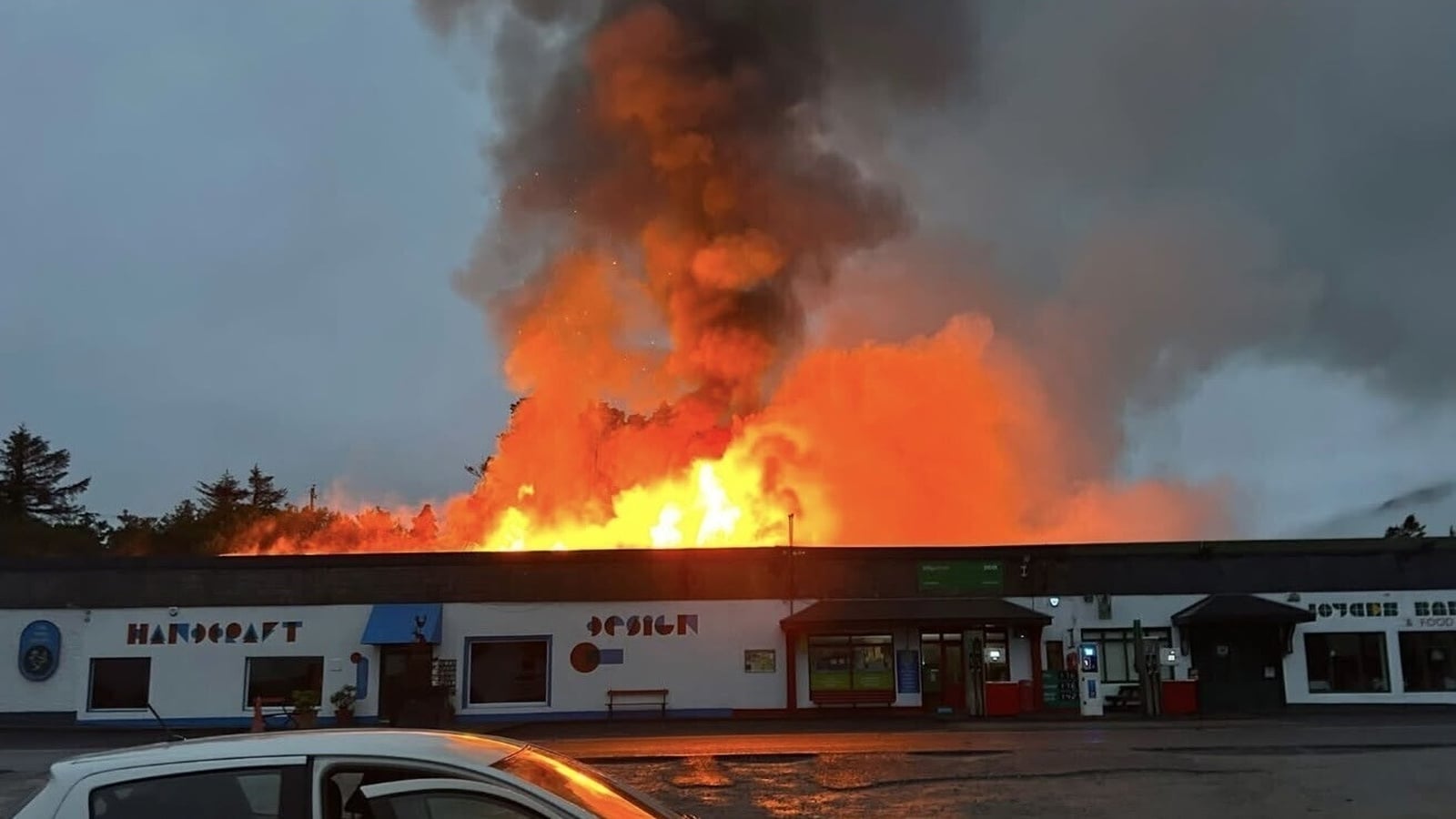 Several buildings damaged in Co Galway fire overnight
