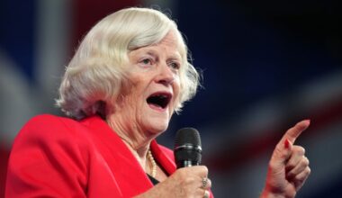 Man in UK charged with murder of former MP Ann Widdecombe