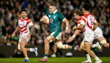 Jansen stars on debut as Ireland beat Japan in Newcastle