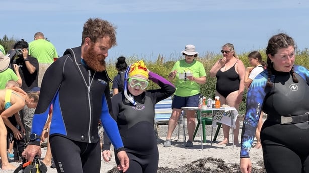 People on the beach during the Watersport Inclusion Games