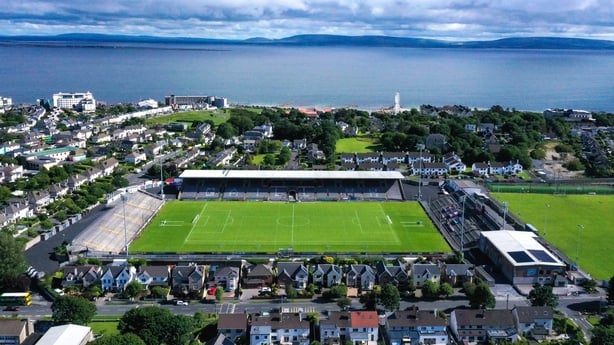 19 June 2026; A general view of Pearse Stadium before the SSE Airtricity Men's Premier Division match between Galway United and Derry City at Pearse Stadium in Galway. Photo by Stephen McCarthy/Sportsfile