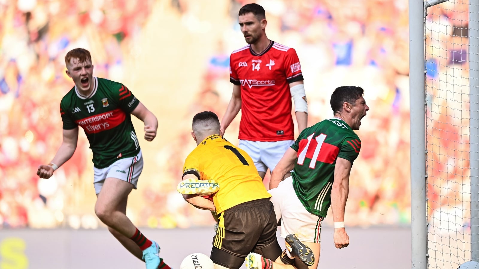 Mayo hammer Louth to book All-Ireland final date
