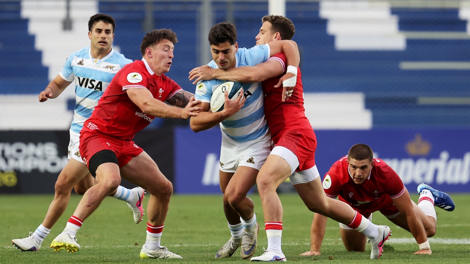 All Blacks, Argentina and England secure round two wins