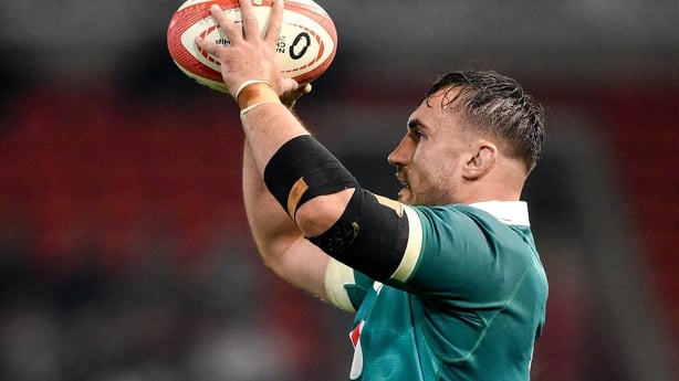 11 July 2026; Rónan Kelleher of Ireland during the 2026 Nations Championship Round Two match between Japan and Ireland at McDonald Jones Stadium in Newcastle, Australia. Photo by Brendan Moran/Sportsfile