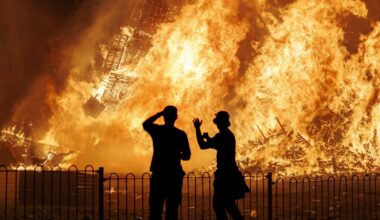 NI fire service received over 300 calls on Eleventh Night