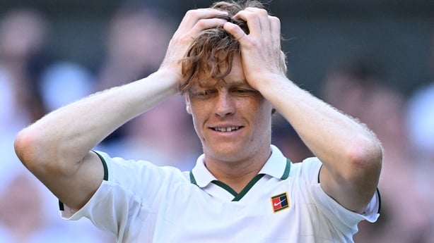 Sinner reacts to beating Germany's Alexander Zverev