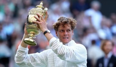Sinner holds off Zverev to take back-to-back Wimbledons