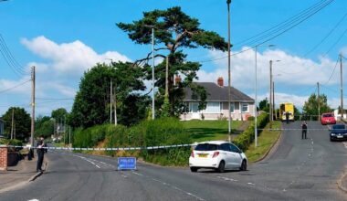 Three family members found dead at home in Co Antrim