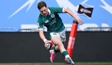 Ireland U20s hang on to avoid Fiji upset