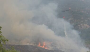 Emergency services attend large fire in Killarney