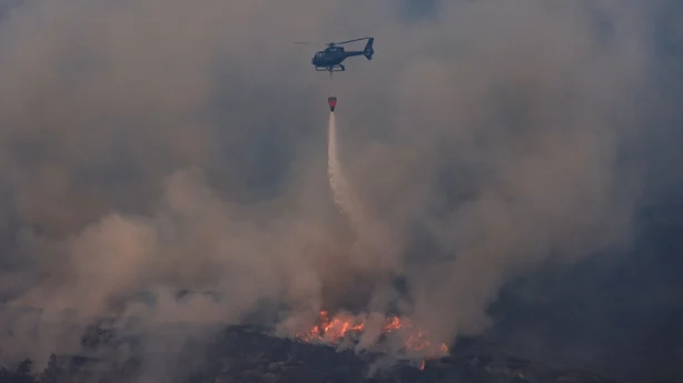 A wildfire that broke out in the Five Mile Bridge area of Killarney National Park on Tuesday evening