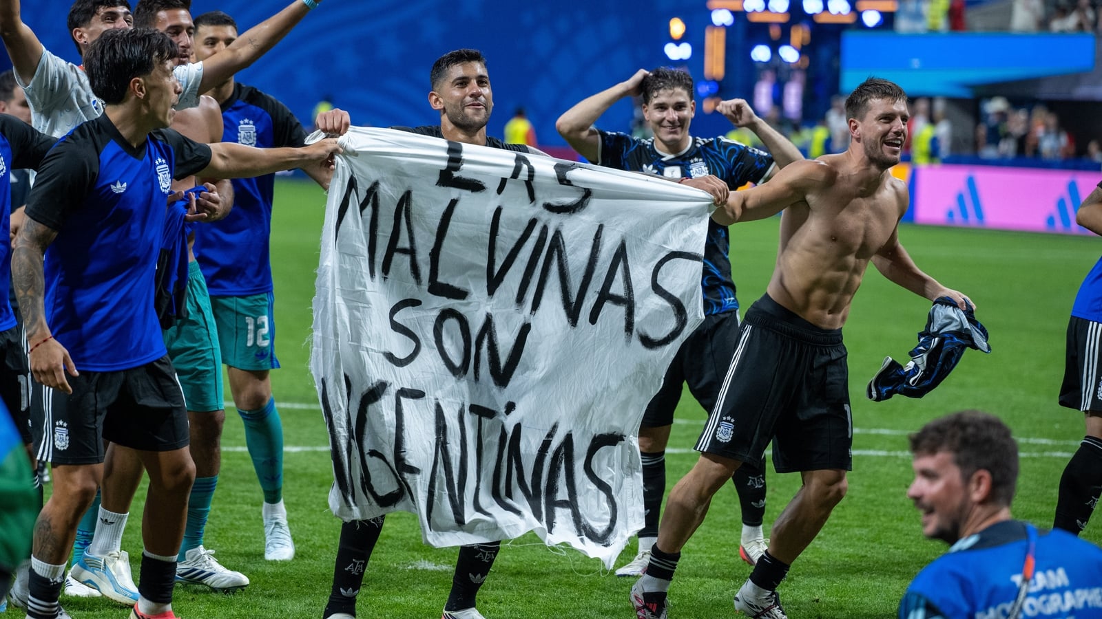 'World Cup not ours, but Falklands are'