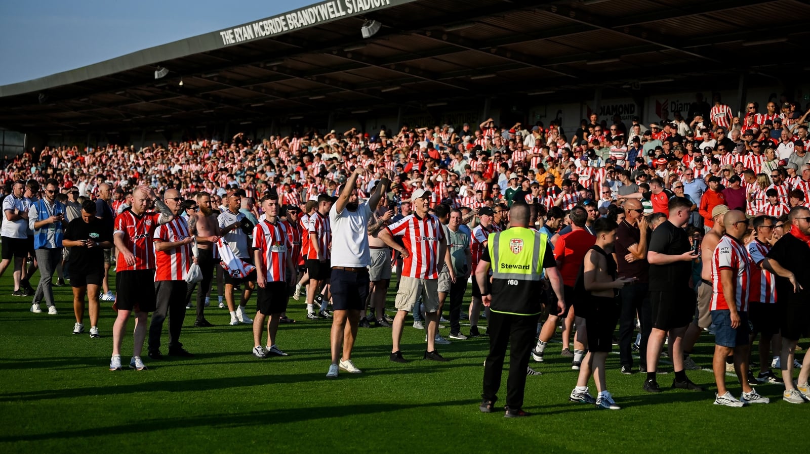 Derry and CSKA Sofia fined for Brandywell crowd trouble