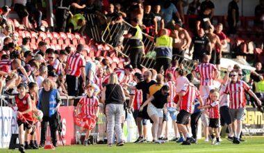 Derry exit Europa League amid crowd trouble from CSKA