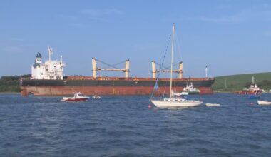 MV Matthew leaves Cork after 3 years and €16m in costs