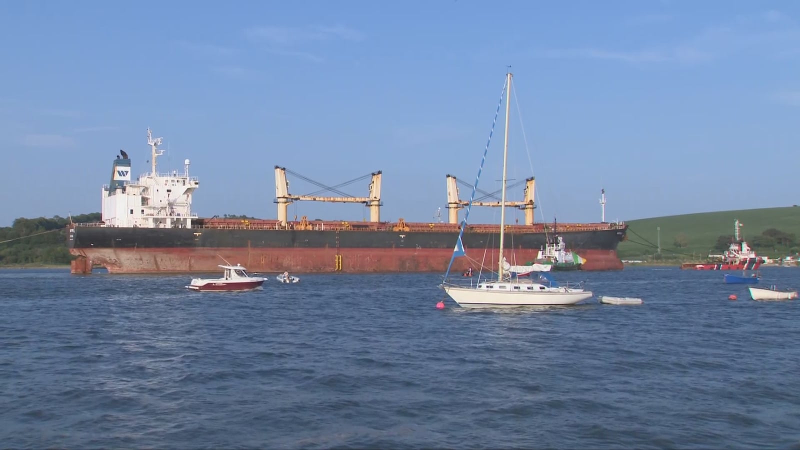 MV Matthew leaves Cork after 3 years and €16m in costs