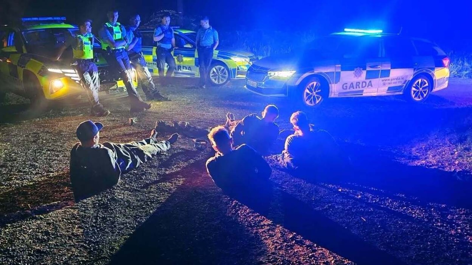Four men arrested in Wicklow after fleeing from gardaí