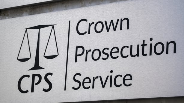 Crown Prosecution Service in London, UK.